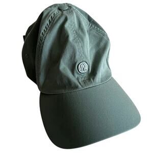 Lululemon Women's Baller Hat OS Soft Logo Green Jasper Outdoor Active
